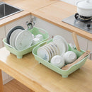 Plastic Dish Rack and Drainer Multicolor 42*31*13 cm