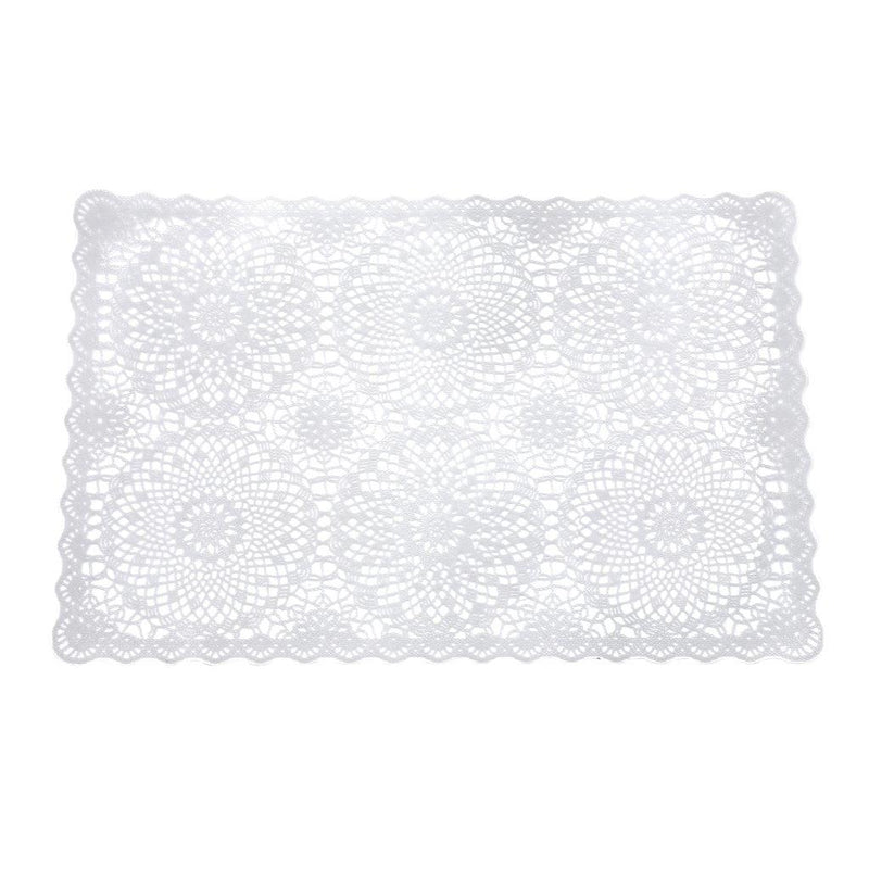 Multicolor Rectangle Abstract Pattern Plastic Dining Table Placemat