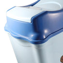 Multicolor Swing Top Rubbish Bin Plastic Waste Bin Trash Bin for Home Kitchen Office 32*24*41 cm