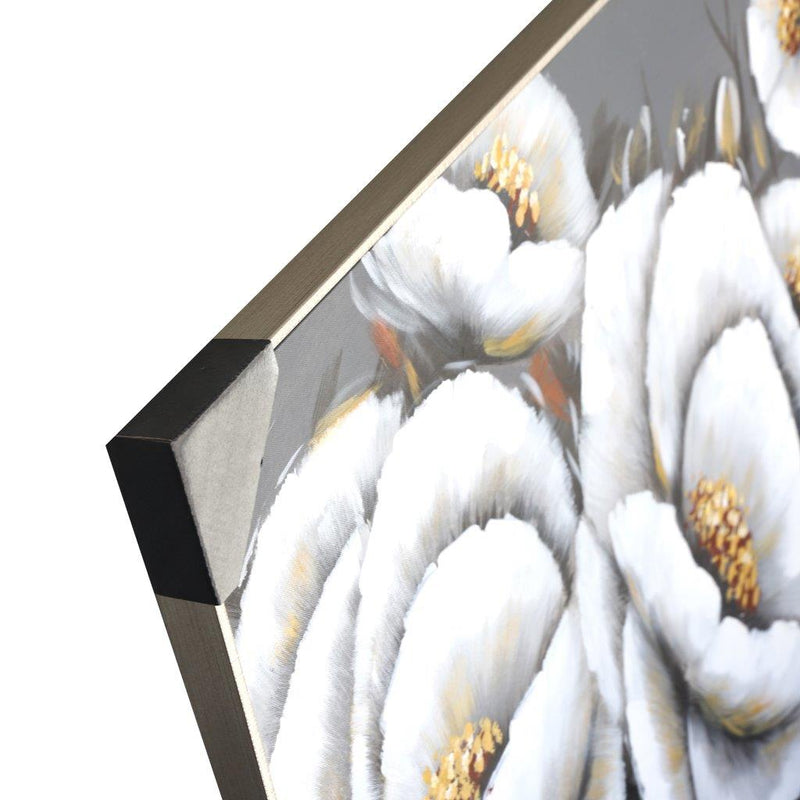 Home Decor Landscape Canvas Wall Art Abstract Orchid Blossom Oil Painting PVC Frame 80*120*3.5 cm