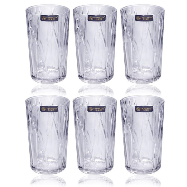 Drinking Highball Glass Tumblers Set of 6 Pcs 300 ml