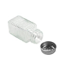 Mason Jar Style Glasss Condiment Salt & Pepper Shaker Set of 2 Pcs 3.8*8.8 cm