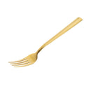 Stainless Steel Tableware Deco Gold Table Fork Set of 6 Pcs 20.6*2.4 cm