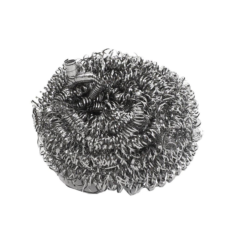 Spiral Scrub Steel Wool Dishwashing Tool Pack of 6