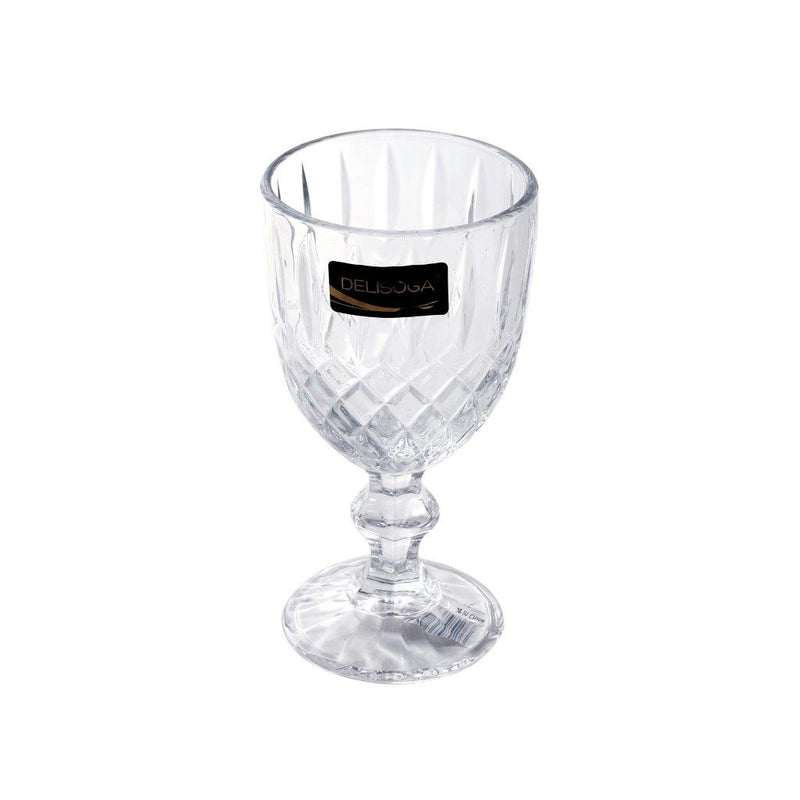 Glass Footed Drinking Tumbler Set of 6 Pcs