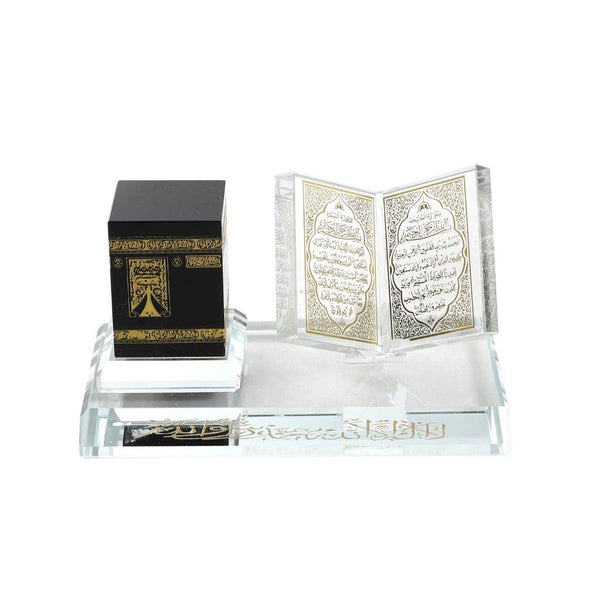 Home Decor Islamic Crystal Collectible Kaaba Model 10.5*7.5 cm