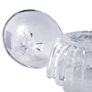Crystal Glass Star Shape Sugar Bowl Candy Jar with Lid 12.6*6.6 cm