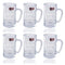 Multipurpose Beverage Drinking Glass Tumblers Set of 6 pcs 400 ml