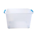 Multipurpose Plastic Stackable Storage Container Bins With Wheels 72.5*53*45 cm
