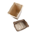 Multi-color Swing Top Rubbish Bin Plastic Waste Bin Trash Bin for Home Kitchen Office 45*32*60 cm