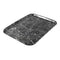 Rectangle Deco Black Abstract Plastic Tray 50*37 cm