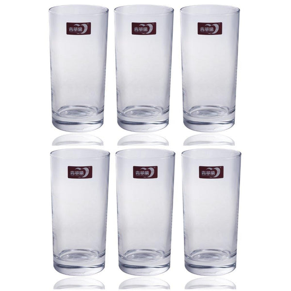 Drinking Glass Tumblers Set of 6 Pcs 295 ml