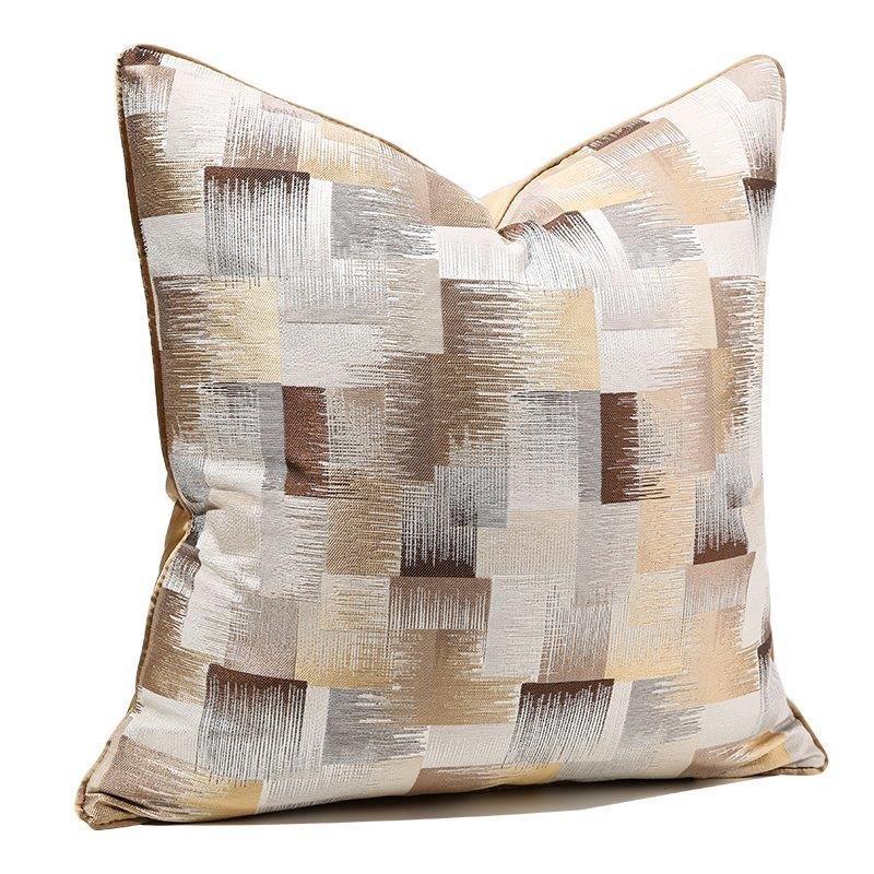 Modern Decorative Multicolour Geometric Pattern Cushion Cover Pillowcase 50*50 cm