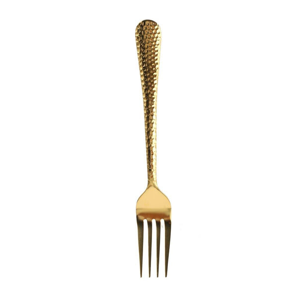 Stainless Steel Tableware Deco Gold Table Fork Set of 6 Pcs 19.9*2.2 cm