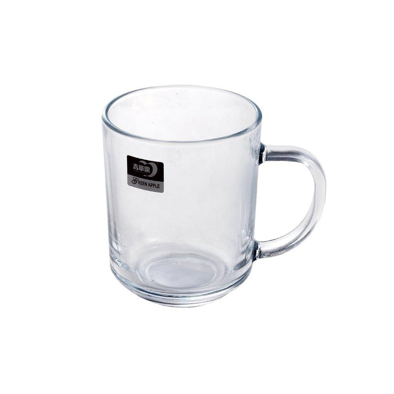 Glass Green Tea Mug Tea Cup Set of 6 Pcs 240 ml