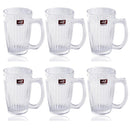 Multipurpose Glass Tea Cup Coffee Mug Set of 6 Pcs 310 ml