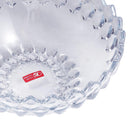 Crystal Cut Glass Fruit and Salad Bowl Pasta Serving Set of 7 Pcs big - 24 cm ; small - 11 cm