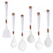 Silicone Kitchen Cutlery Utensil Set of 7 Pcs with Stand 33*7 cm