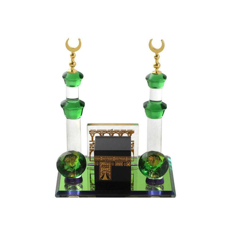 Home Decor Islamic Crystal Collectible Kaaba Model 9.5*8 cm
