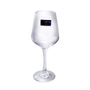 Crystal Glass Footed Wine Glass Set of 6 360 ml