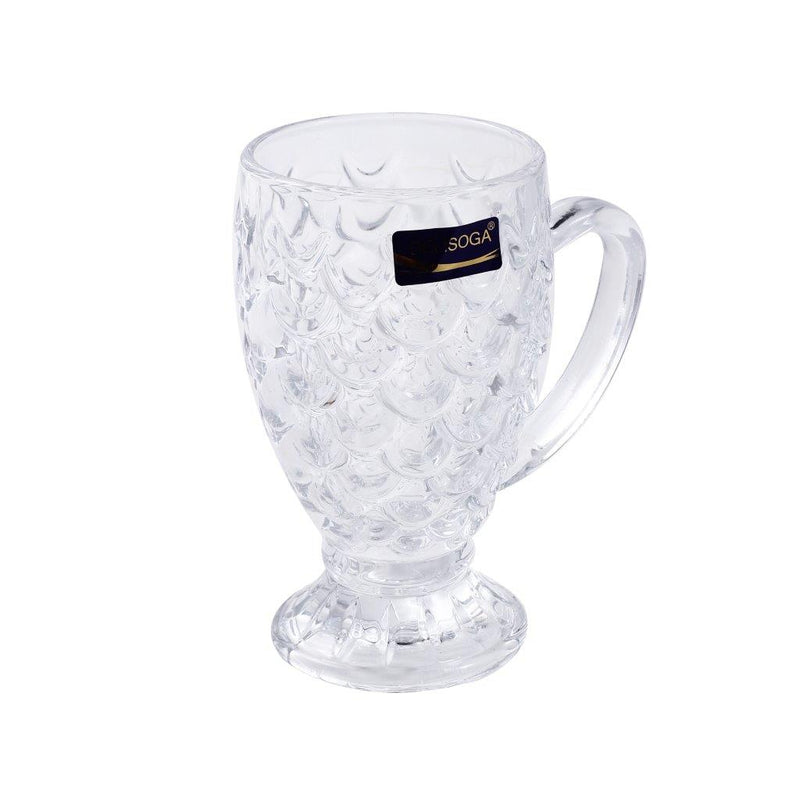 Premium Lead Free Glass Tea Cup Set of 6 pcs 110 ml