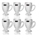 Premium Lead Free Glass Tea Cup Set of 6 pcs 110 ml