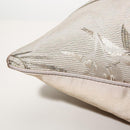 Modern Decorative Silver Butterfly Floral Cushion Cover Pillowcase 50*50 cm