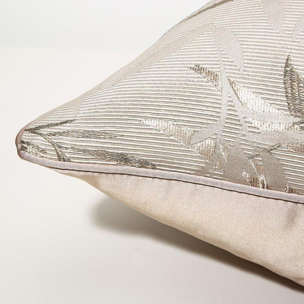 Modern Decorative Silver Butterfly Floral Cushion Cover Pillowcase 50*50 cm