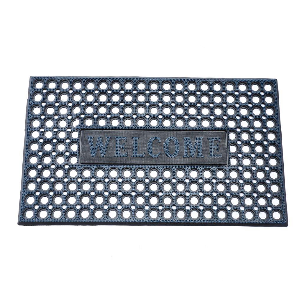 Non Slip Rubber Welcome Door Mat Durable Entry Rug