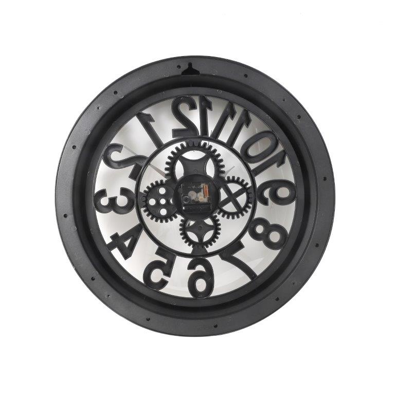 Antique Analog 3d Royal Vintage Brown Wall Clock 50.8*50.8*7.5 cm