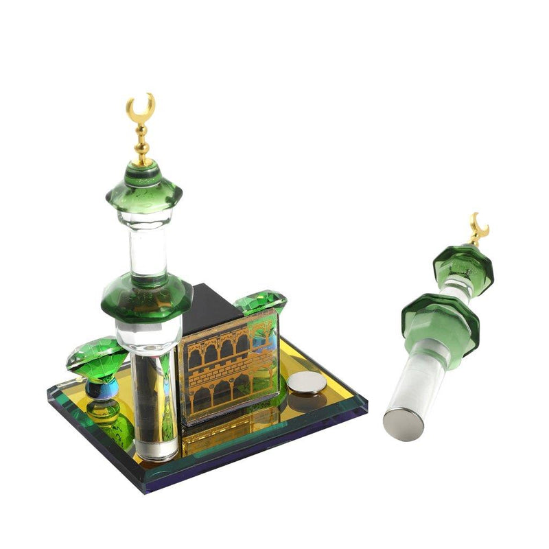 Home Decor Islamic Crystal Collectible Kaaba Model 9.5*14.5 cm