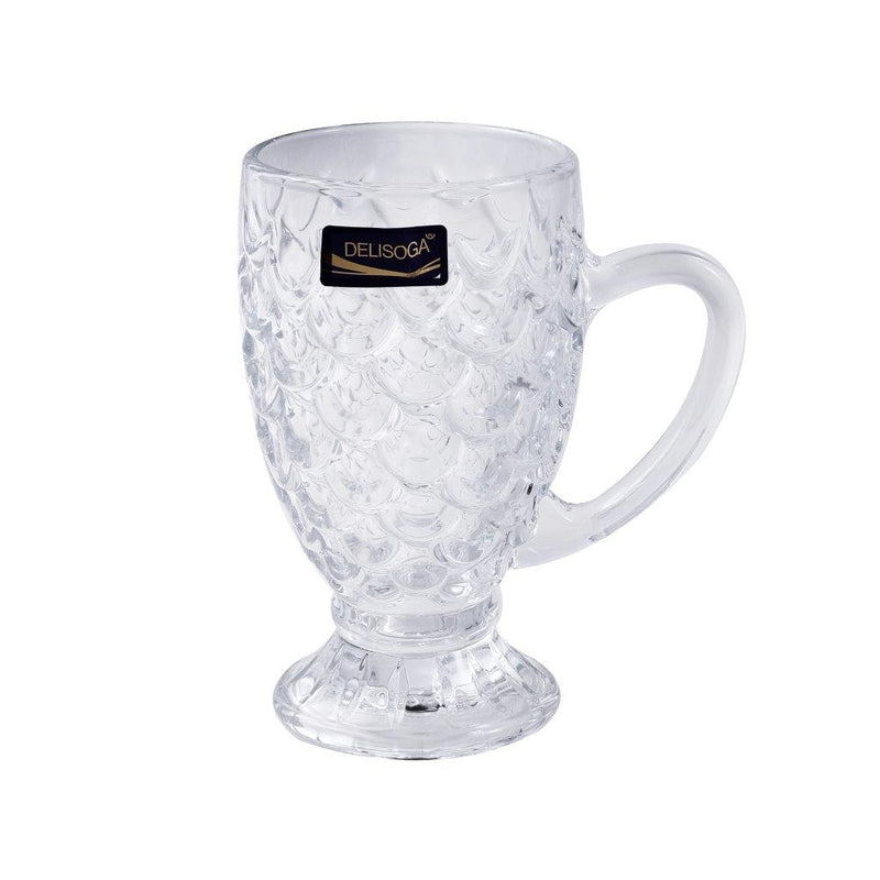 Premium Lead Free Glass Tea Cup Set of 6 pcs 110 ml