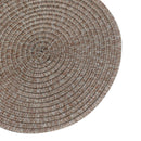 Multicolor Deco Round Braided Cotton Dinimg Table Placemat