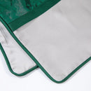 Modern Decorative Satin Silver Emerald Forest Green Textured Velvet Stripe Cushion Cover Pillowcase 50*50 cm