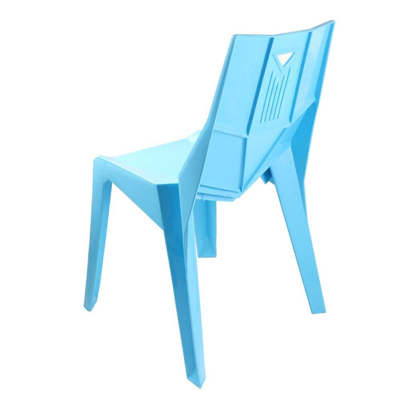 Multipurpose Plastic Comfortable Backrest Chair Dining Kitchen 34*34.5*56.5 cm