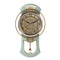 Luxury Modern Swing Turquoise Pendulum Vintage Wall Clock 48*27 cm