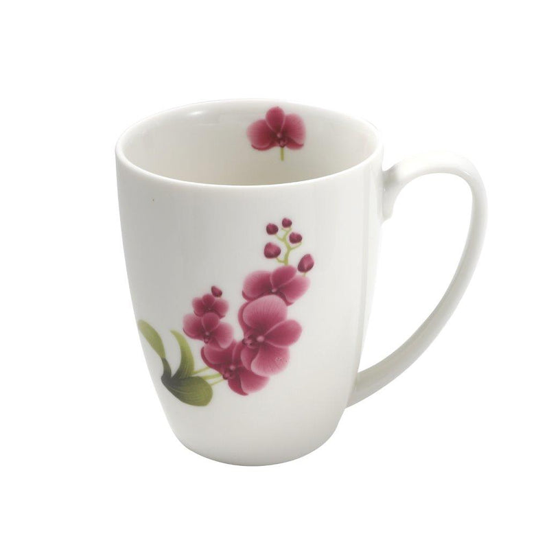 Ceramic Coffe Mug Latte Mug Floral Abstract Design Print 8.5*10 cm