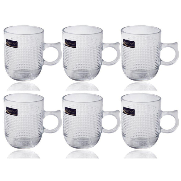 Glass Tea Cup Set of 6 Pcs 250 ml