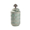 Home Decor Vintage Craft Antique Jar Shape Ceramic Vase Flower Vase Turquoise 14.8*14.8*32 cm