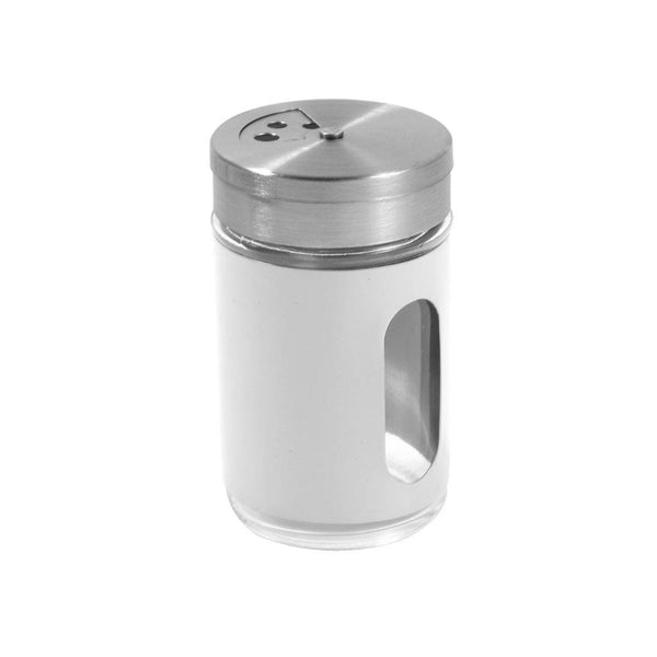 Metal and Glass Salt and Pepper Shaker 5*8.2 cm