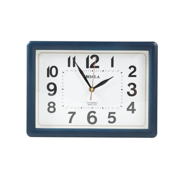 Modern Home Office Navy Desk Clock Bedside Tabletop 30*22 cm