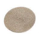 Multicolor Deco Round Braided Cotton Dinimg Table Placemat