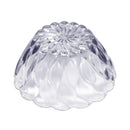 Crystal Cut Glass Fruit and Salad Bowl Pasta Serving Set of 7 Pcs big - 24 cm ; small - 12 cm