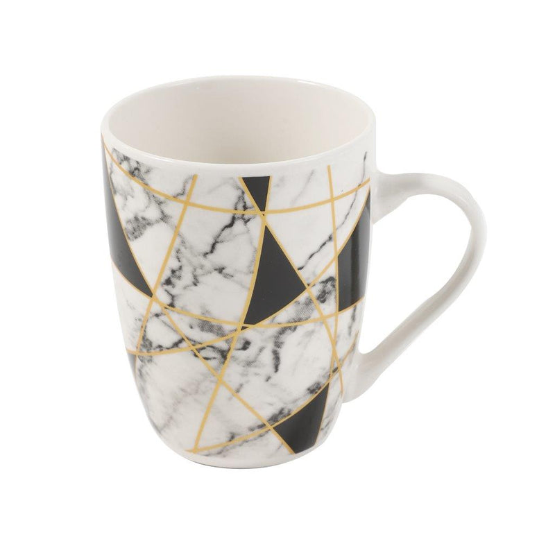 Ceramic Coffee Mug Latte Mug Marble Abstract Design Print 8.5*10 cm