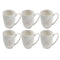 Ceramic Coffe Mug Latte Mug Floral Abstract Design Print 8.5*10 cm
