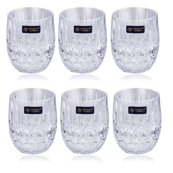 Drinking Highball Glass Tumblers Set of 6 Pcs 280 ml