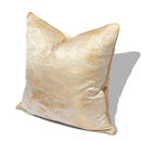 Modern Decorative Champagne Gold Jacquard Pattern Cushion Cover Pillowcase 50*50 cm