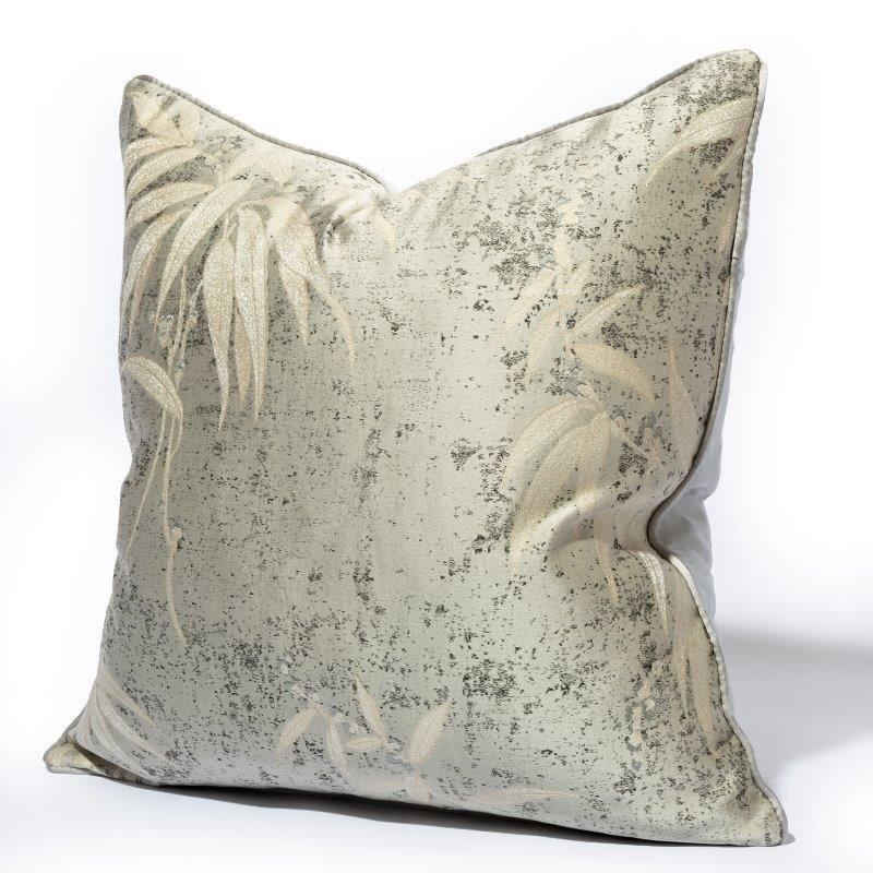 Modern Decorative Beige Floral Art Cushion Cover Pillowcase 50*50 cm