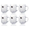 Glass Green Tea Mug Tea Cup Set of 6 Pcs 240 ml