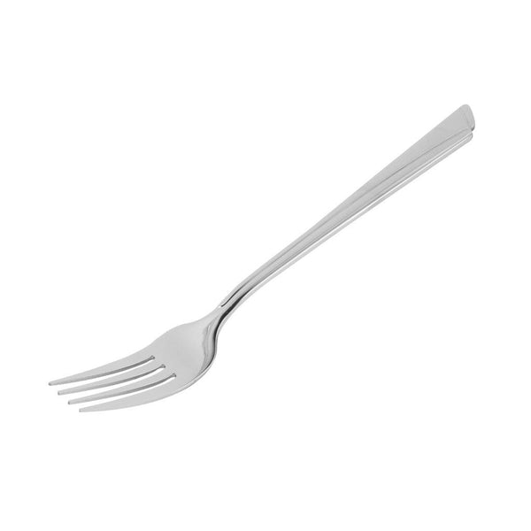 Stainless Steel Tableware Deco Silver Dessert Fork Set of 6 Pcs 15*2 cm